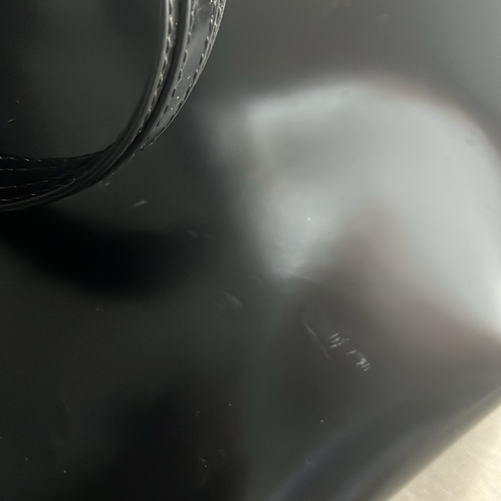 NWOT  J Crew Edie bucket bag in Italian leather - Black - Picture 8 of 9